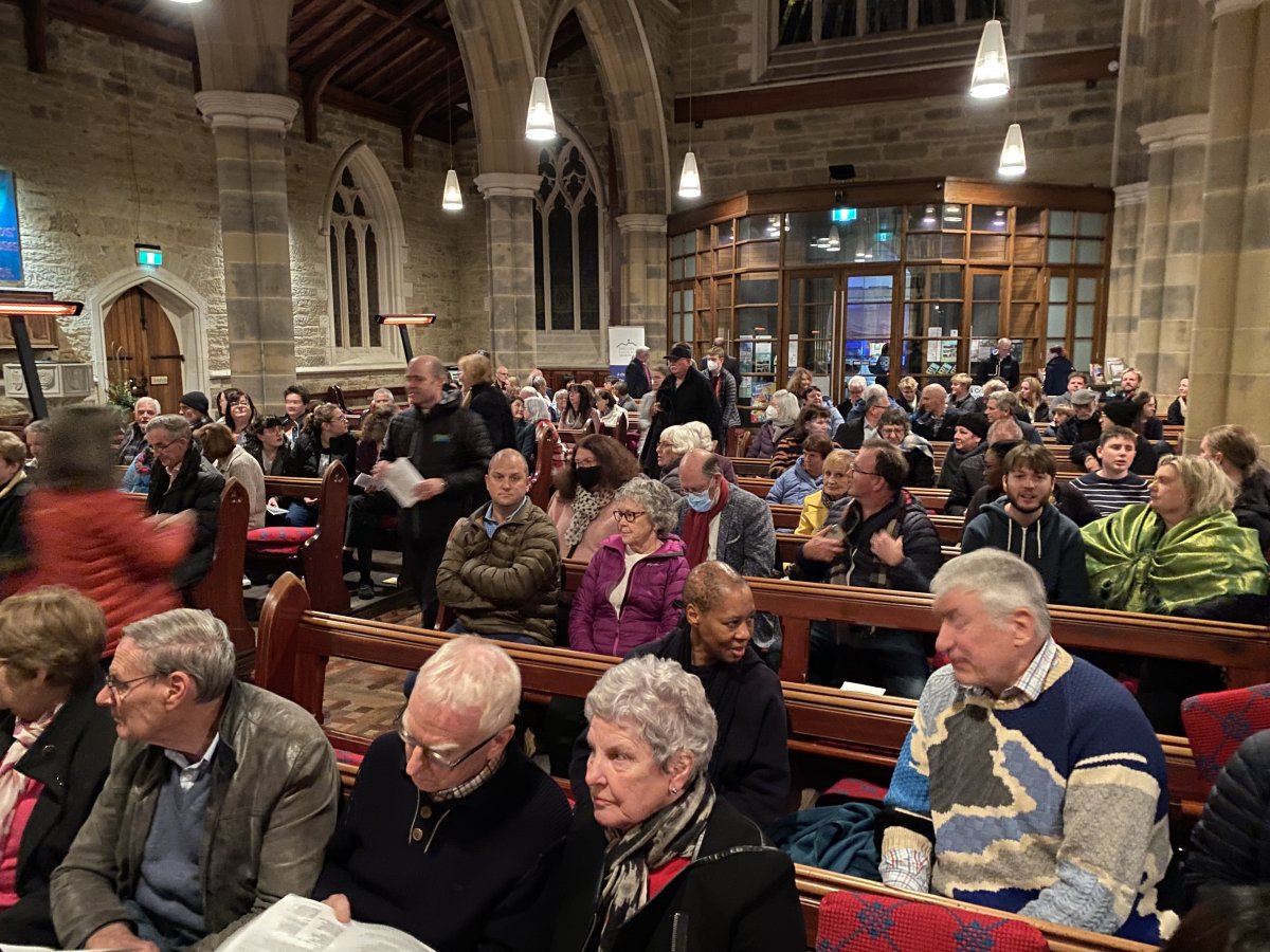 St. David's Anglican Cathedral, downtown Hobart, Tasmania